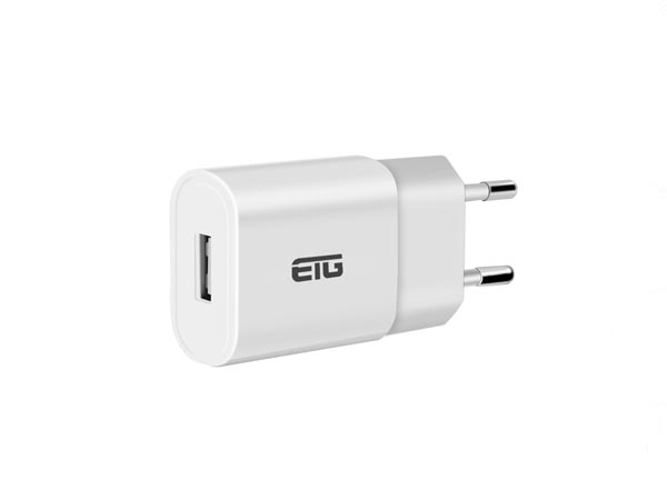 Ledningsevne brug snave 5V 2A USB Wall Charger Slim - ETG Tech™ | Power Supplies for Your World.